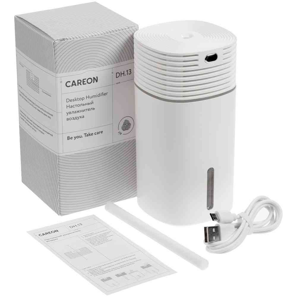 Настольный увлажнитель с подсветкой DH13, белый - 9