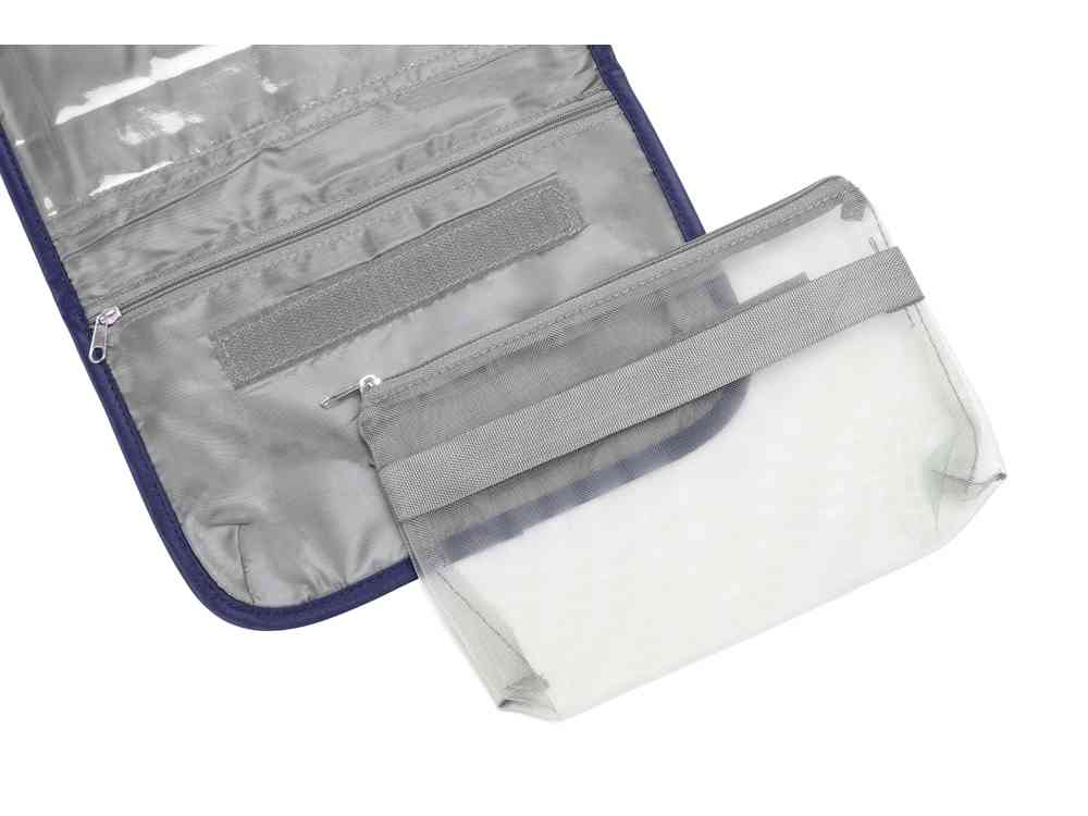 Несессер для путешествий со съемной косметичкой Flat - 3