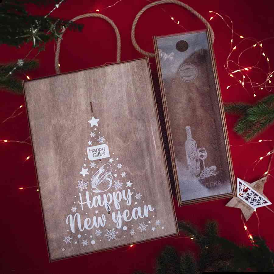 Ящик подарочный WINOTEKA размер 34,5 х 11,5 х 11 см - 8