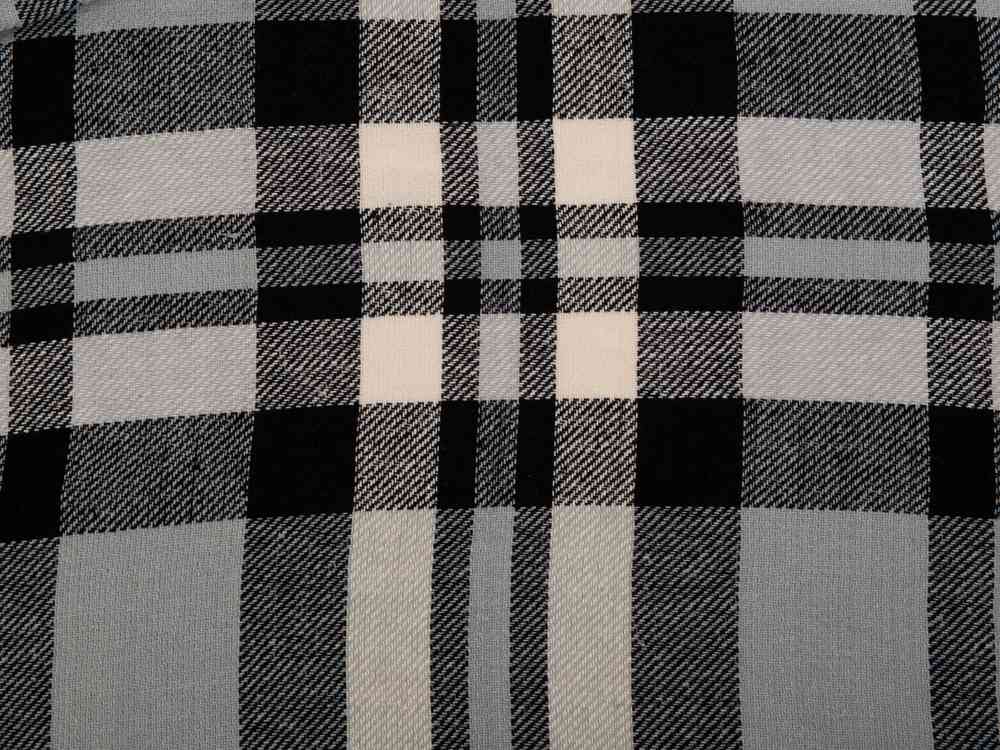 Плед Liner хлопковый с бахромой - 3