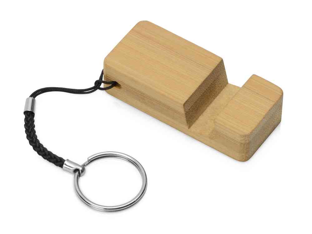 Брелок-держатель для телефона Reed из бамбука - 2