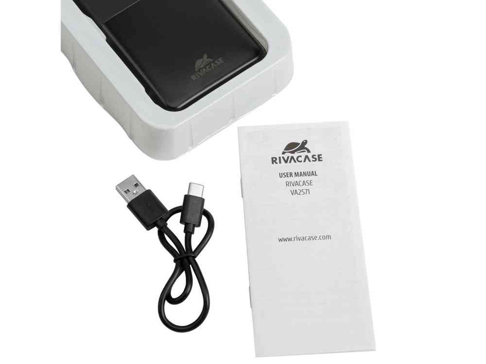 Внешний аккумулятор с быстрой зарядкой VA2571, 20000 mAh - 18