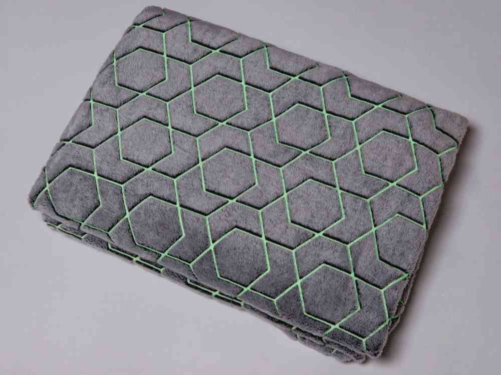 Светящийся в темноте плед Lattice - 4