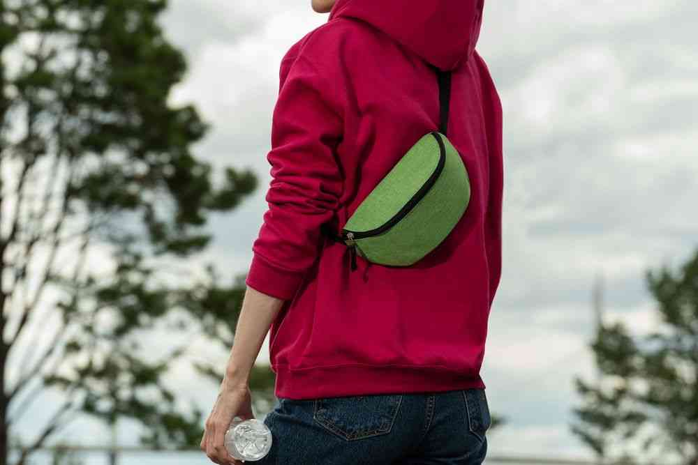Поясная сумка Handy Dandy, зеленая - 4