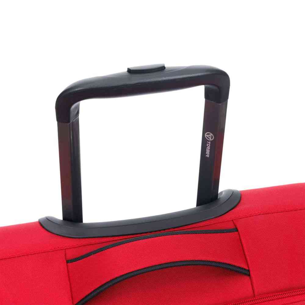 Чемодан Brosno S, красный - 6