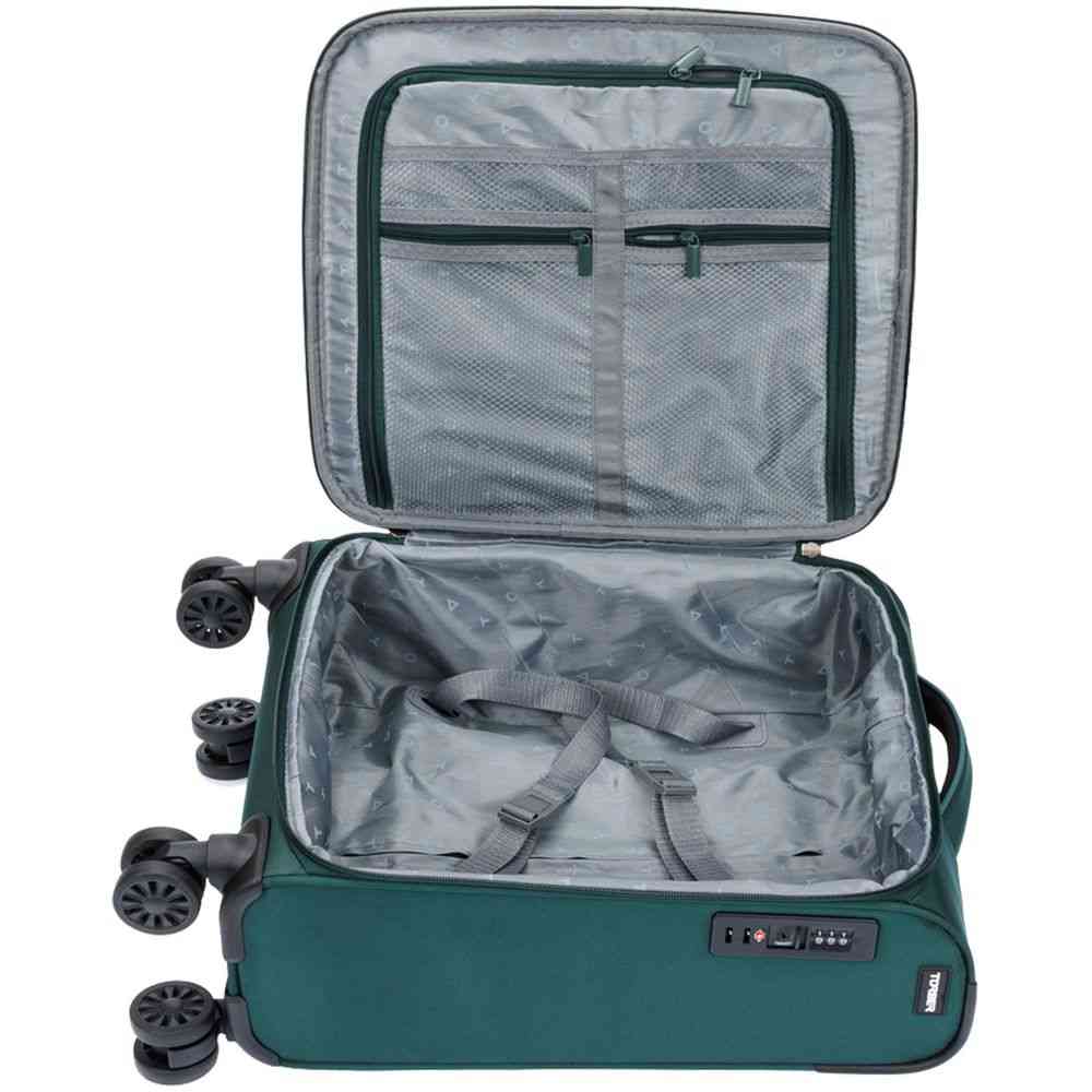 Чемодан Seyd S, темно-зеленый - 4