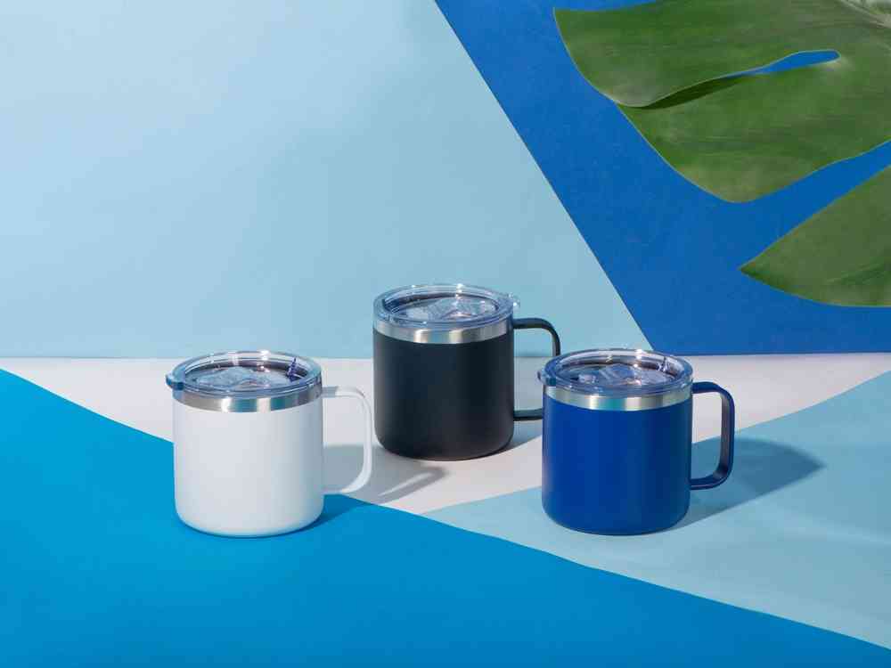 Стальная кружка с двойными стенками Alaska - 9