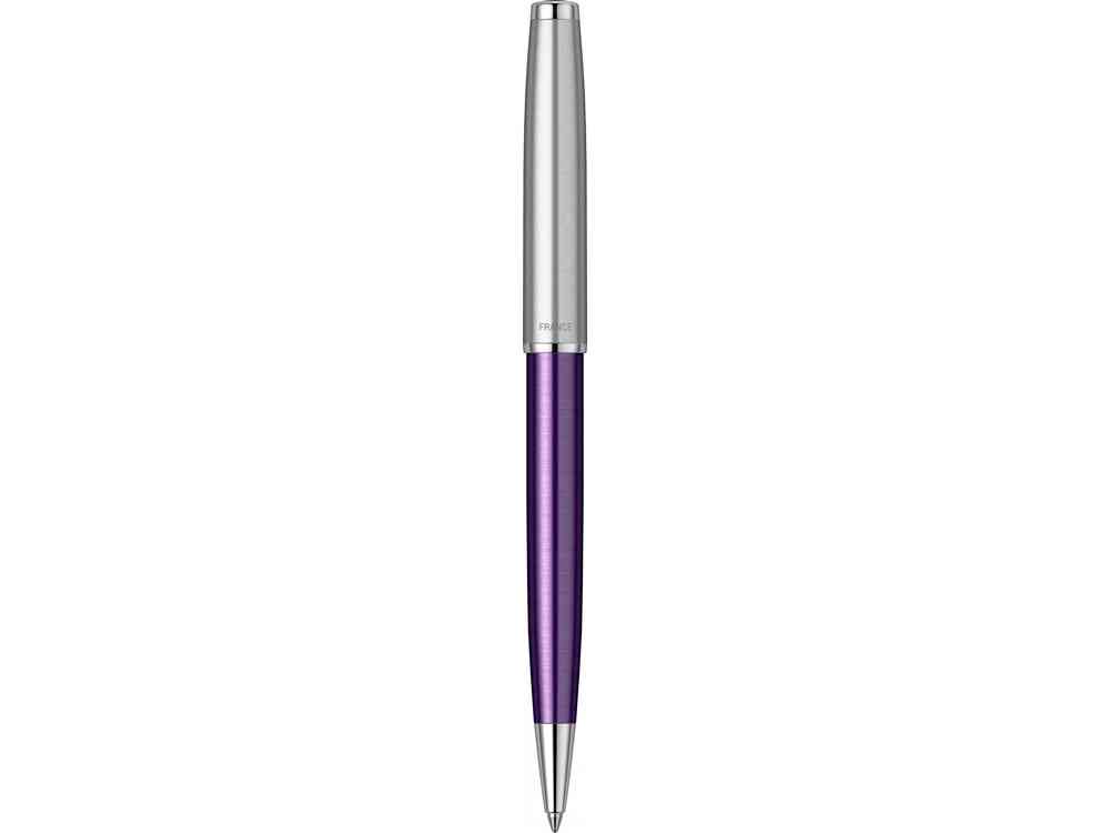 Ручка шариковая Parker Sonnet Essentials Violet SB Steel CT - 3