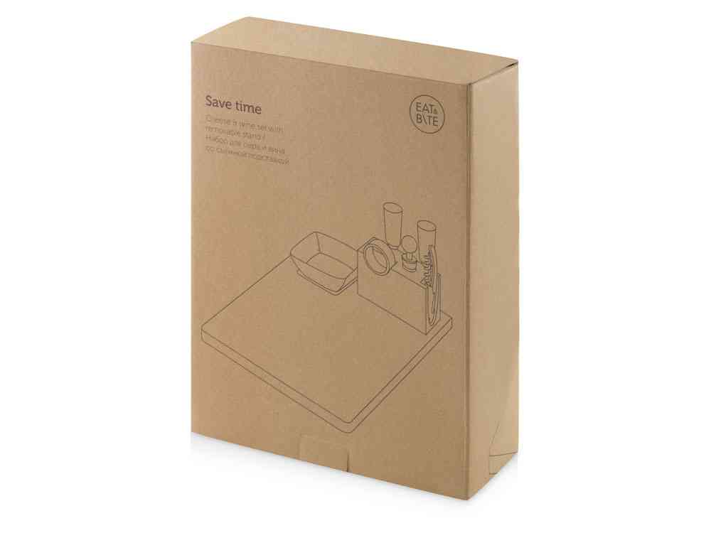 Набор для сыра и вина со съемной подставкой Save time - 9