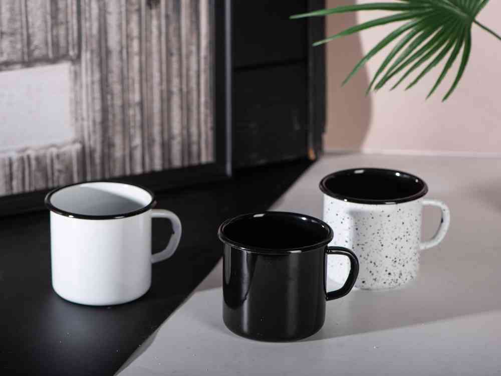 Кружка эмалированная в коробке Retro - 7