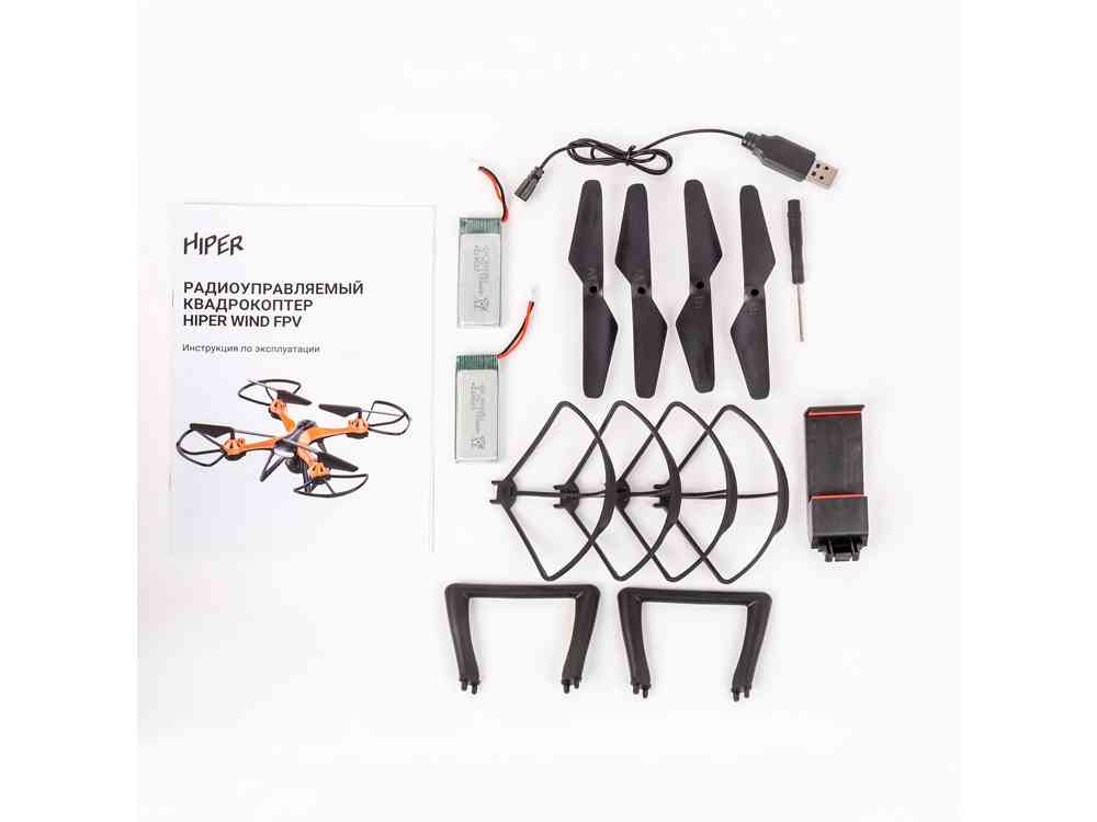 Радиоуправляемый квадрокоптер WIND FPV - 7