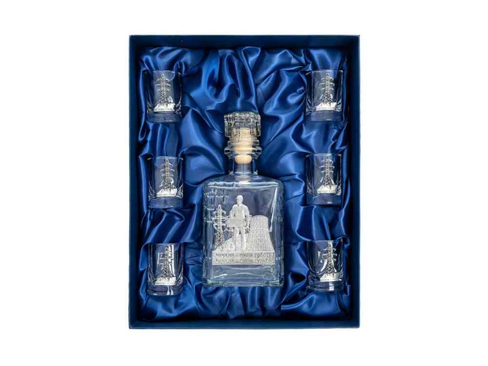 Набор со штофом Энергетики - 2