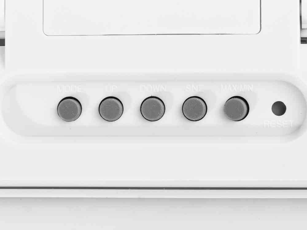 Бамбуковая метеостанция с часами Moscow Heat - 5