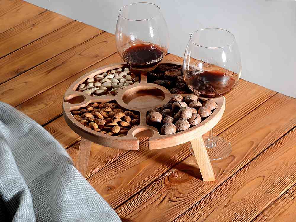 Деревянный столик на складных ножках Outside party - 11