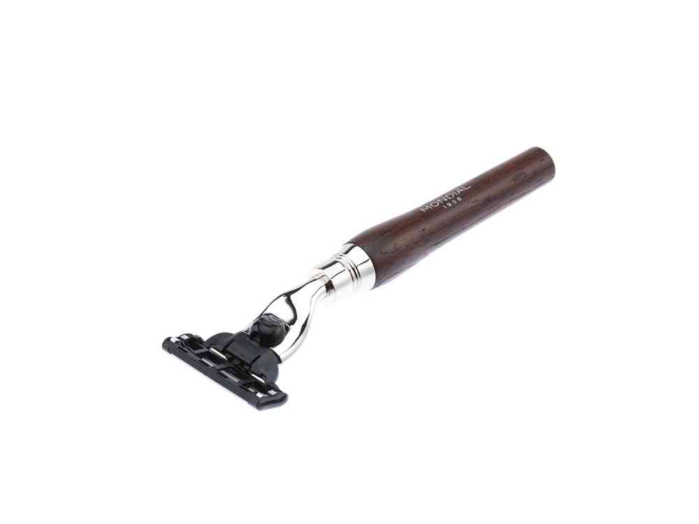 Бритвенный набор: станок MACH3, помазок, подставка - 6