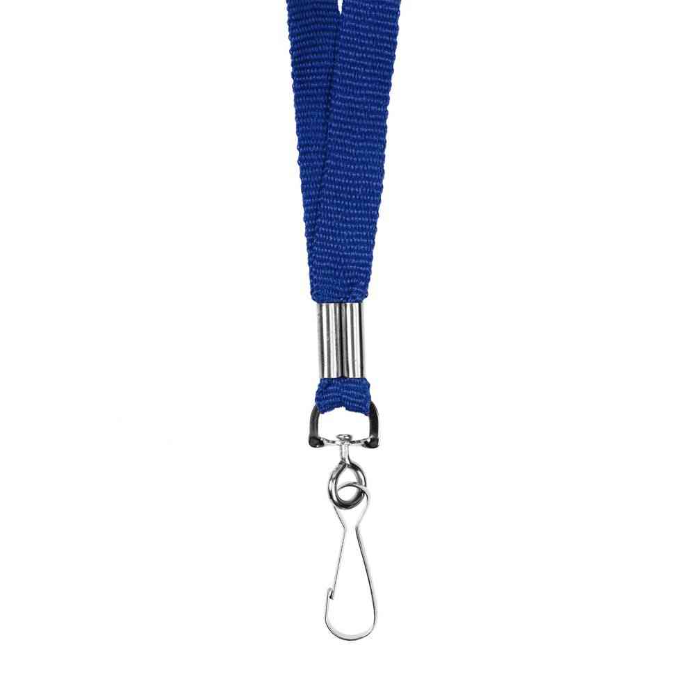 Лента с карабином Colorplan, синяя - 4