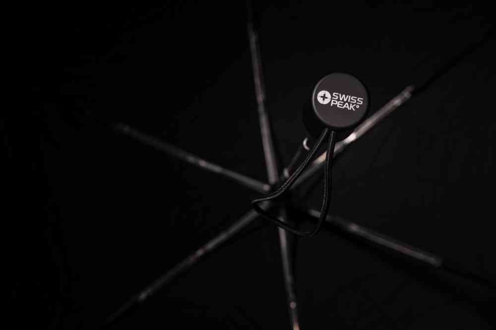 Ультралегкий автоматический зонт Swiss Peak из rPET, 20,5" - 8