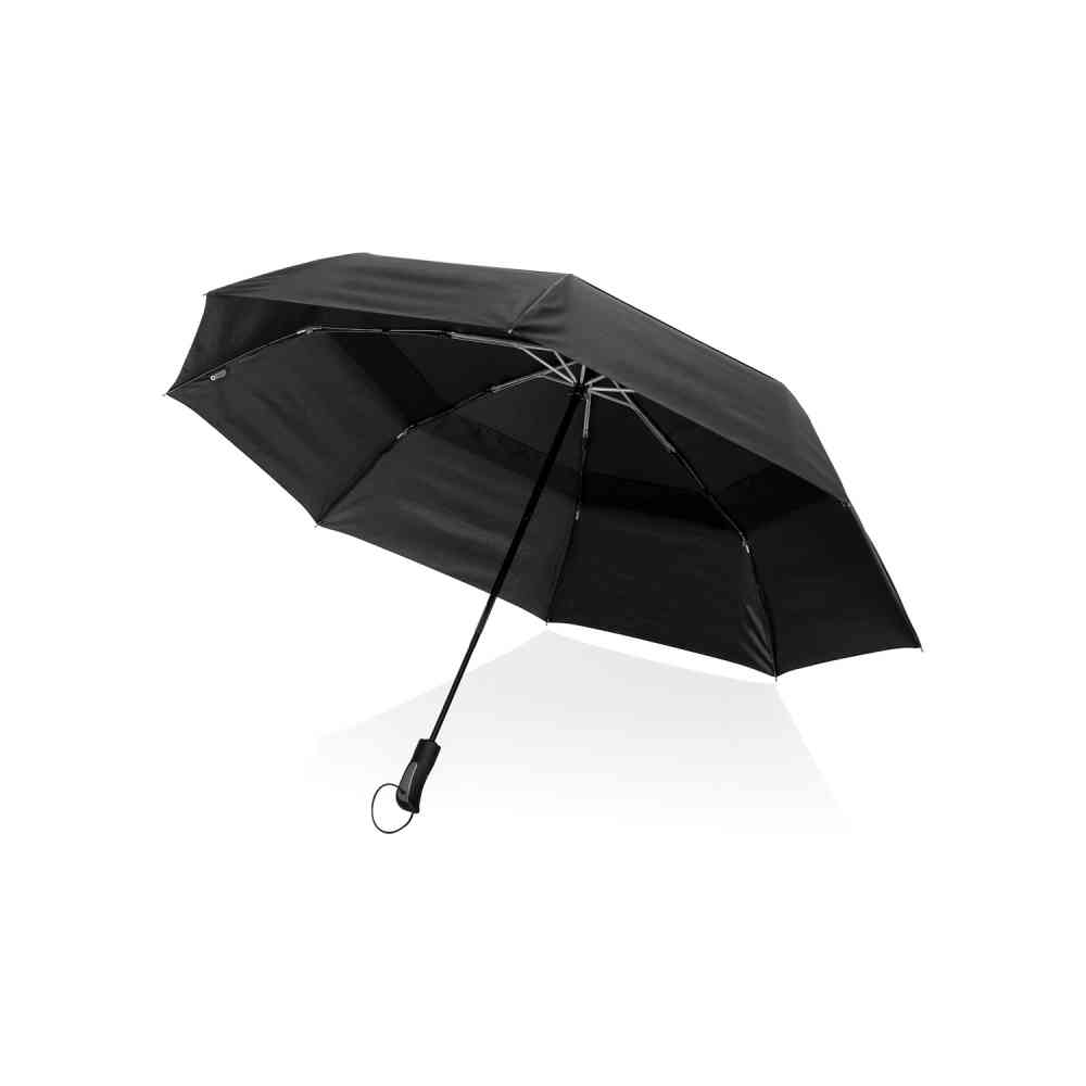 Компактный зонт-антишторм Tornado от Swiss Peak из rPET Aware&trade;, 27"