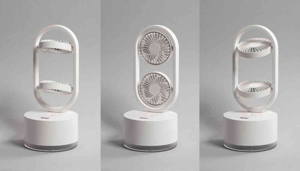 Портативный увлажнитель воздуха "Smart Wind" с двумя вентиляторами - 3