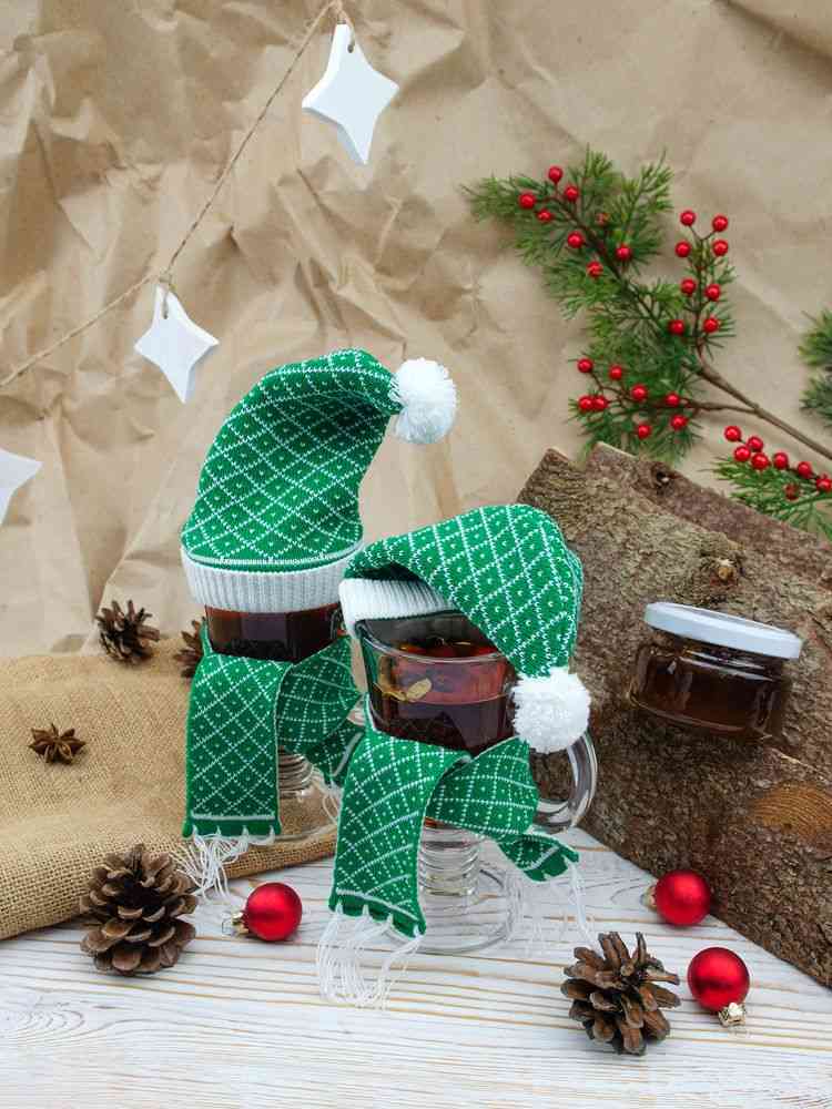 Шарфик на игрушку Dress Cup, зеленый - 3