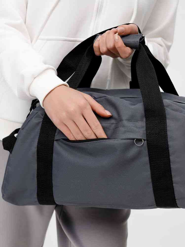Спортивная сумка Portager, серая - 10
