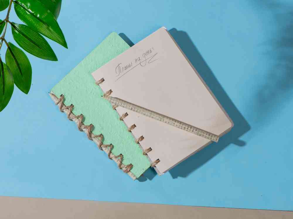 Блокнот А6 с бумажным карандашом и семенами цветов микс - 9