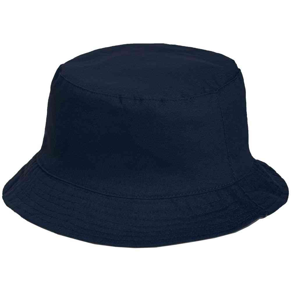 Панама Summer двусторонняя, синяя с серым - 2