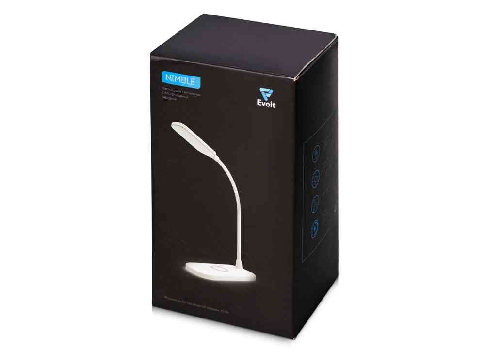 Настольный светильник с беспроводной зарядкой Nimble, 10 Вт - 8