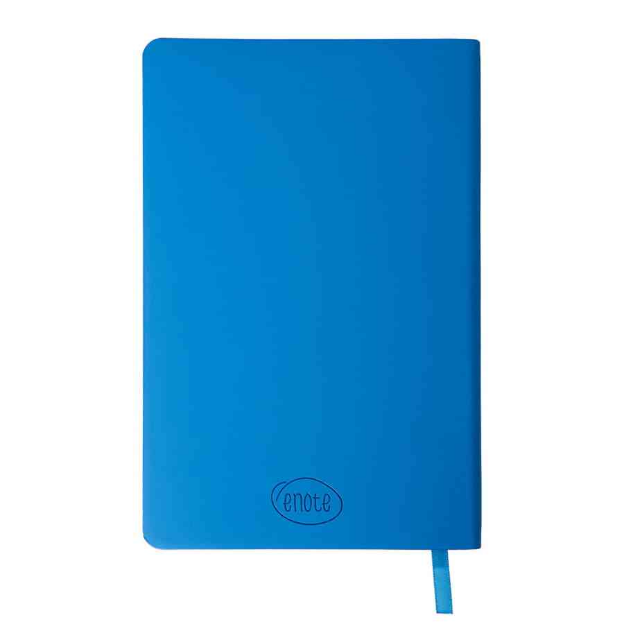 Ежедневник недатированный SIMPLY FLEX, А5,  голубой, кремовый блок, в линейку - 3