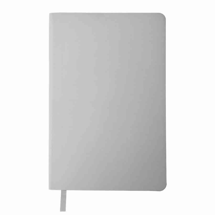 Ежедневник недатированный SIMPLY FLEX, А5,  серый, кремовый блок, в линейку - 2