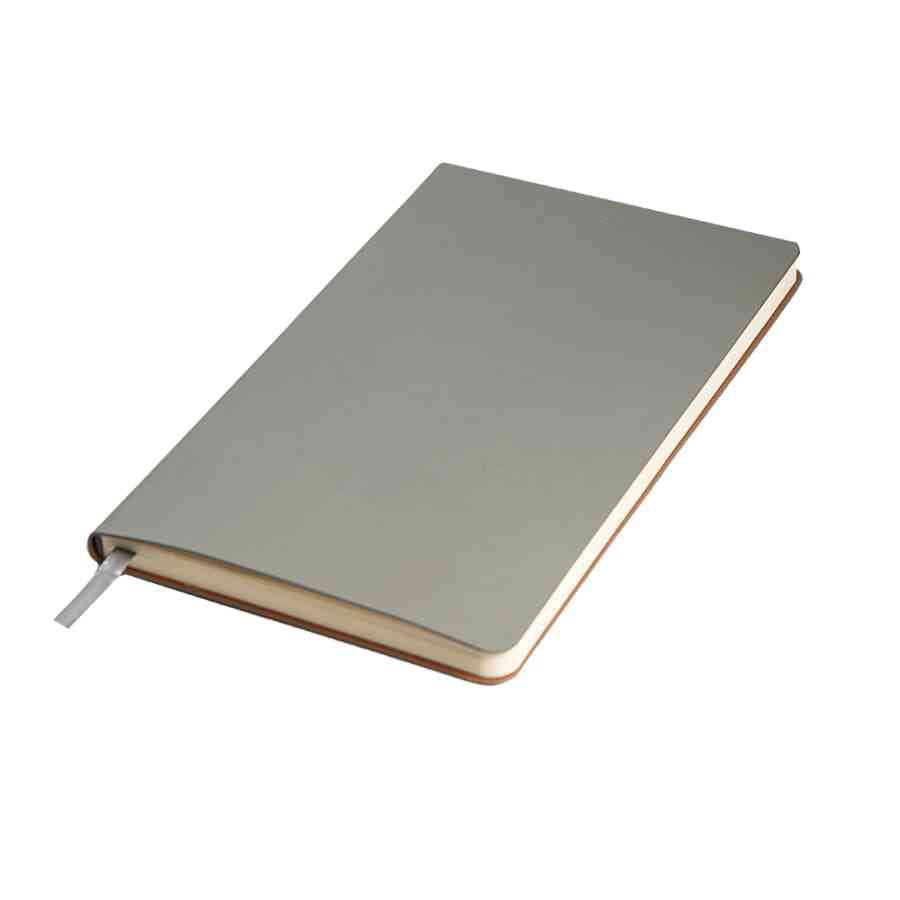 Ежедневник недатированный SIMPLY FLEX, А5,  серый, кремовый блок, в линейку - 5