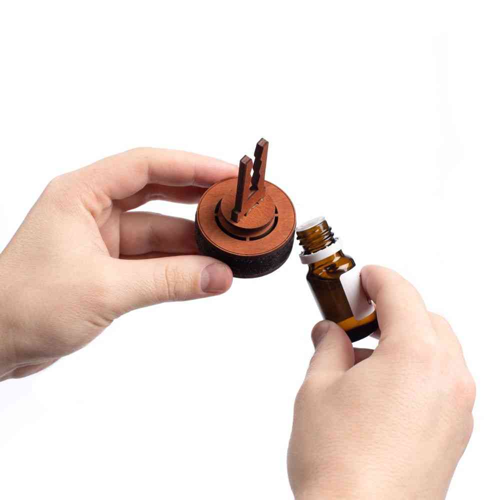 Ароматизатор в машину Sentir Deflector, коричневый, ледяной фрукт - 2