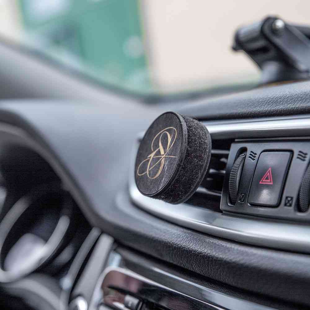 Ароматизатор в машину Sentir Deflector, черный, табак и ваниль - 7