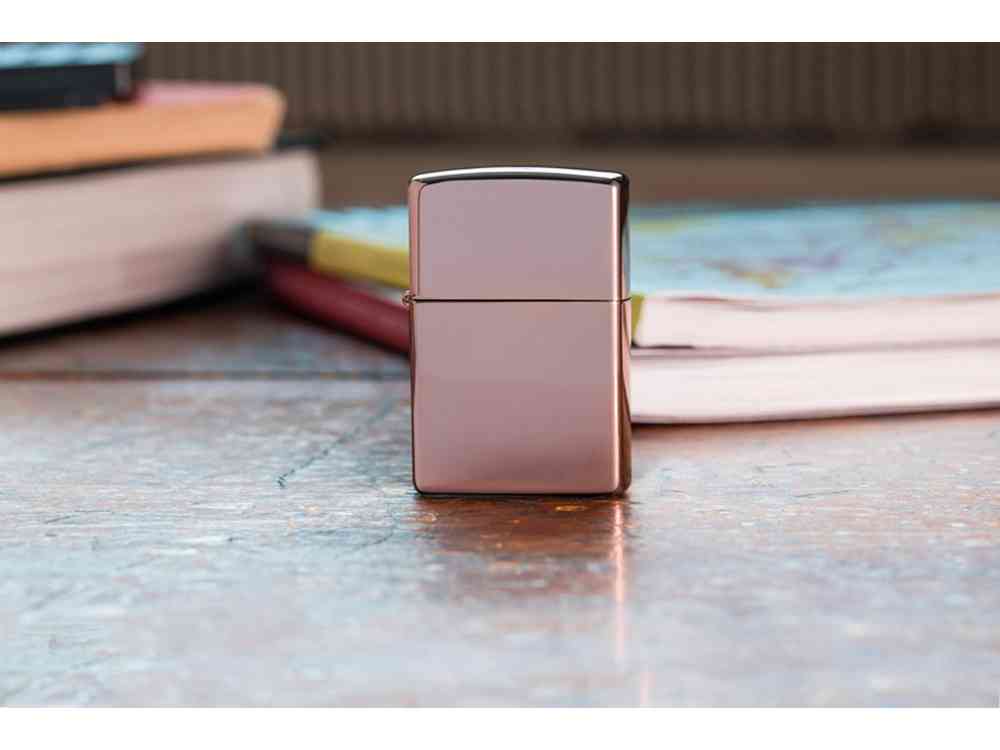 Зажигалка ZIPPO Classic с покрытием High Polish Rose Gold - 6