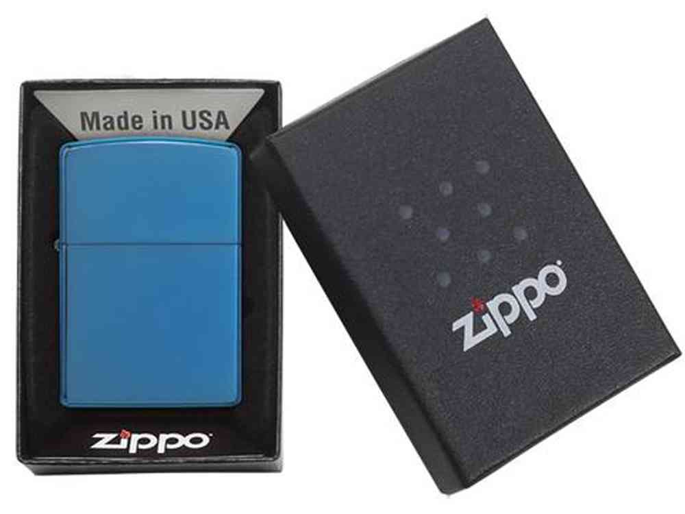 Зажигалка ZIPPO Classic с покрытием Sapphire&trade; - 4