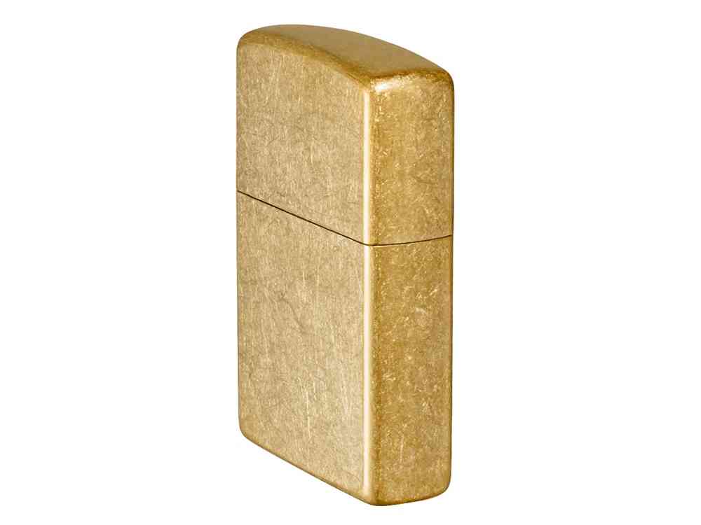 Зажигалка ZIPPO Classic с покрытием Tumbled Brass - 5