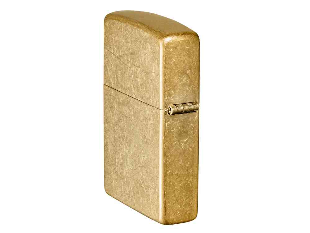 Зажигалка ZIPPO Classic с покрытием Tumbled Brass - 6