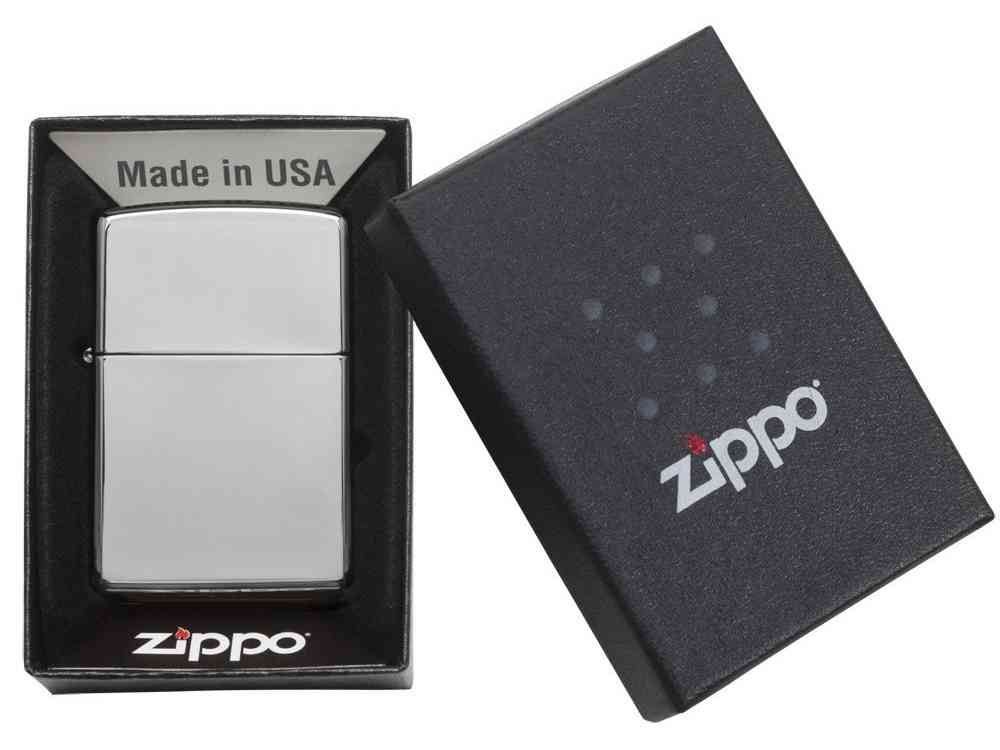 Зажигалка ZIPPO Classic с покрытием High Polish Chrome - 6