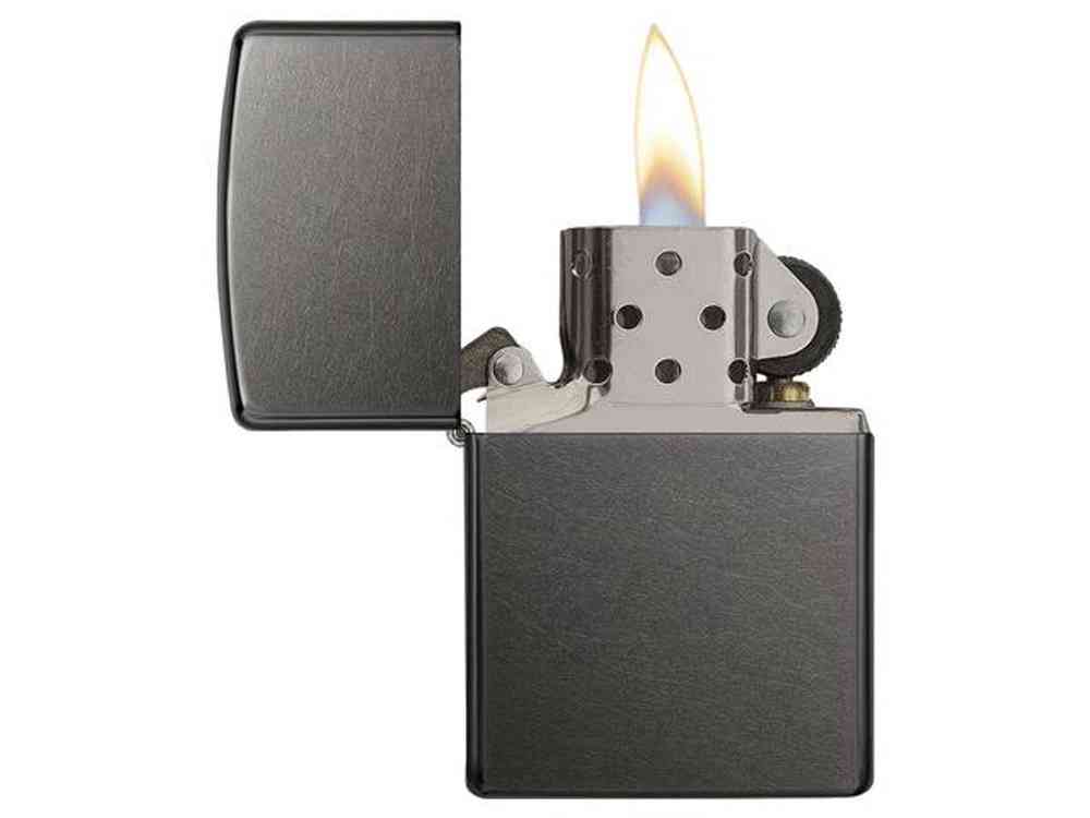 Зажигалка ZIPPO Classic с покрытием Gray Dusk - 3