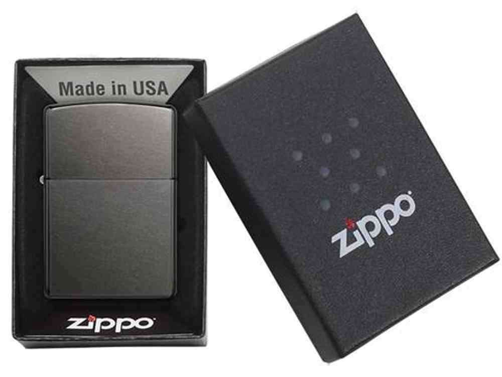 Зажигалка ZIPPO Classic с покрытием Gray Dusk - 5