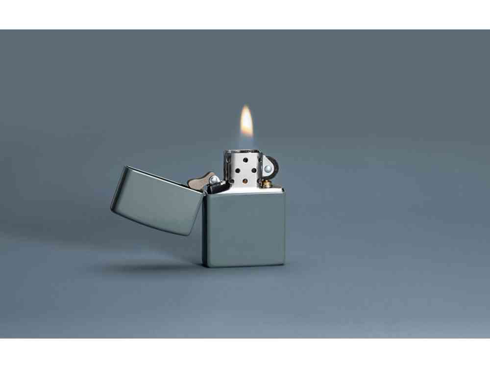 Зажигалка ZIPPO Classic с покрытием Flat Grey - 11