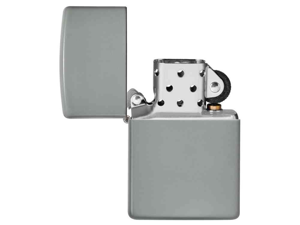 Зажигалка ZIPPO Classic с покрытием Flat Grey - 7