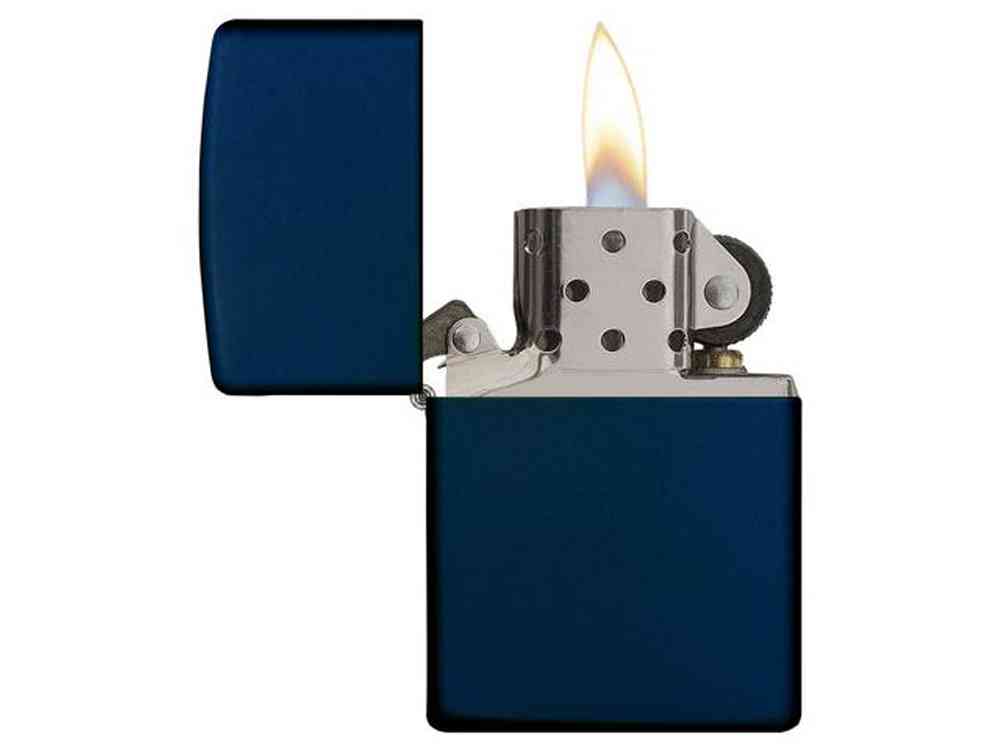 Зажигалка ZIPPO Classic с покрытием Navy Matte - 4