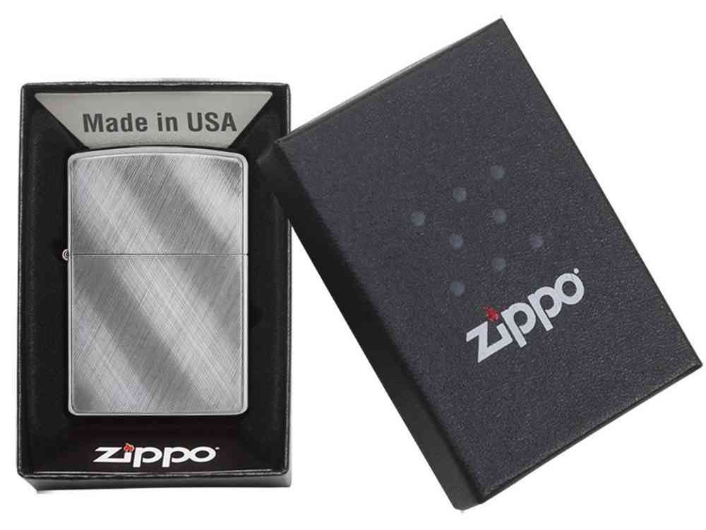 Зажигалка ZIPPO Classic с покрытием Brushed Chrome - 4