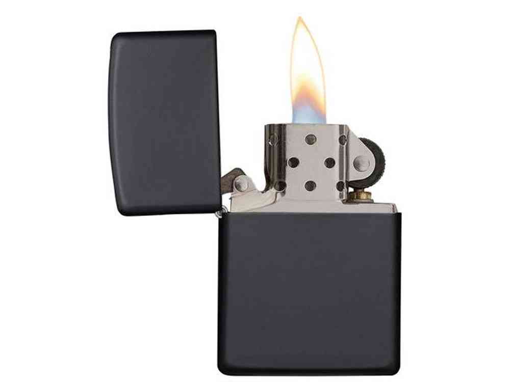Зажигалка ZIPPO Classic с покрытием Black Matte - 4