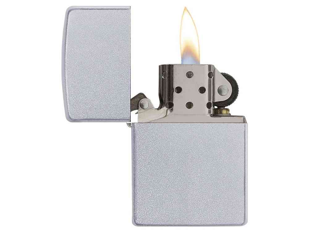 Зажигалка ZIPPO Classic с покрытием Satin Chrome™ - 4