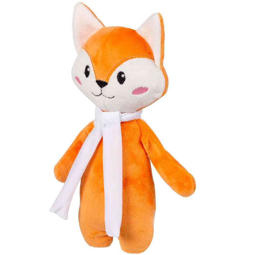 Мягкая игрушка Beastie Toys, лисенок с белым шарфом - 2