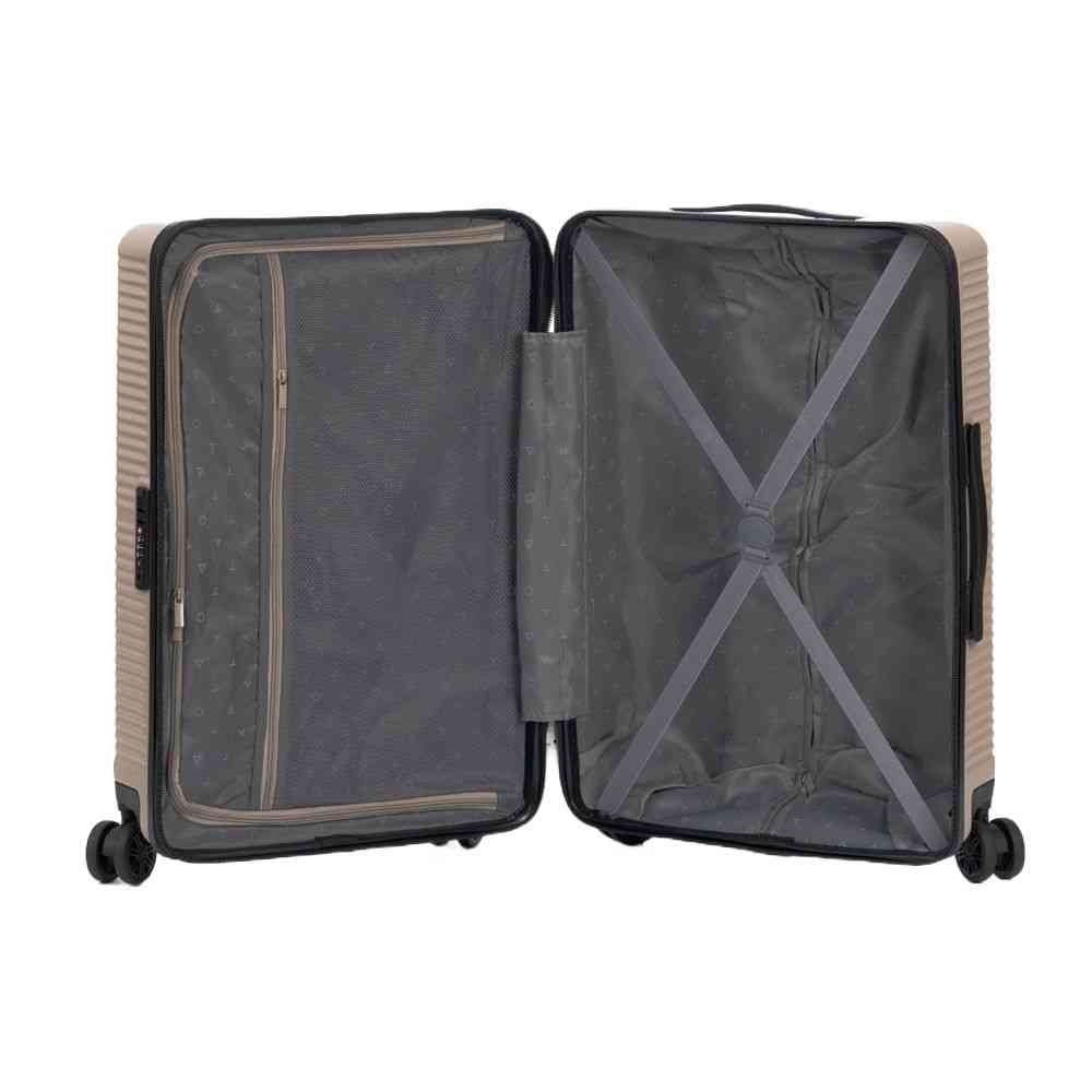 Чемодан Elton M, бежевый - 4