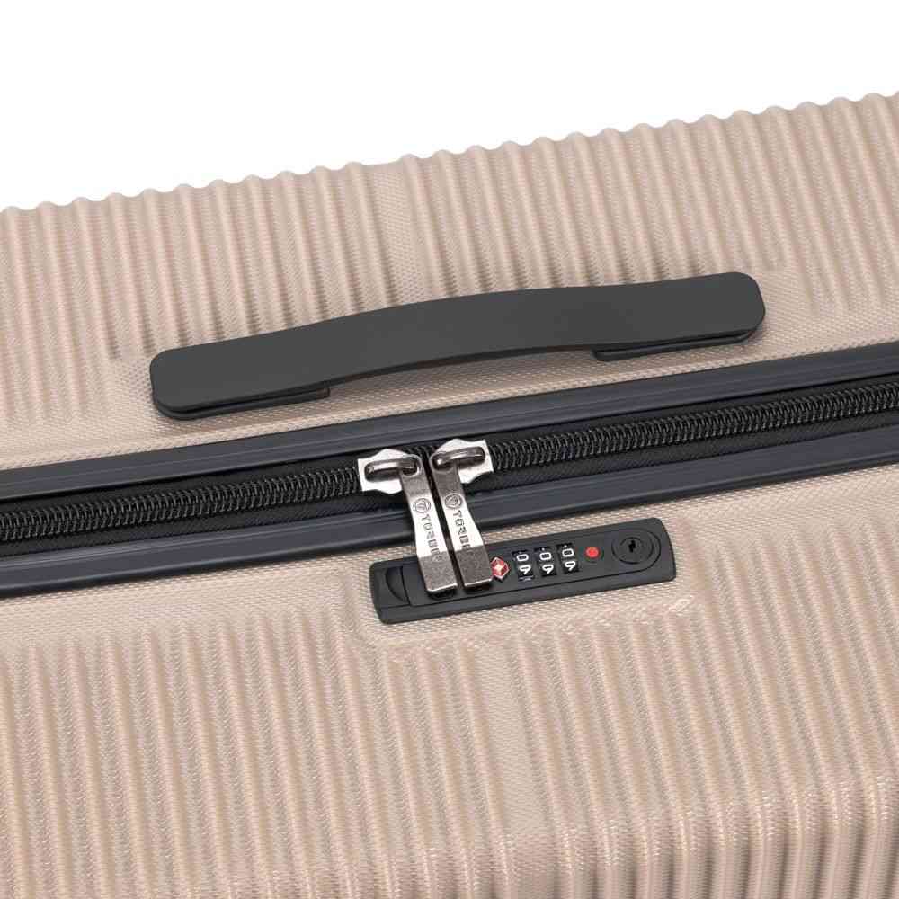 Чемодан Elton M, бежевый - 7