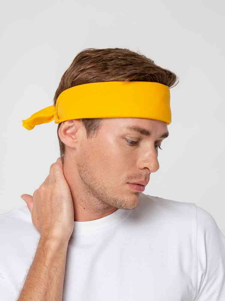 Бандана Overhead, желтая - 7